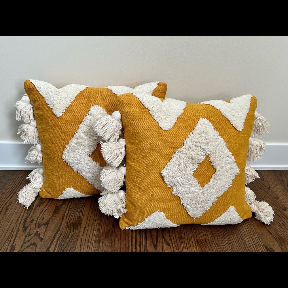 BOHO throw pillows, NWT!